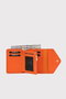Zoozie Bags Cartera Mujer Piel PU Naranja Elegante Práctica Funcional